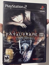 Fatal Frame 3 the Tormented PS2 Super Clean! Complete With Box And Manual CIB