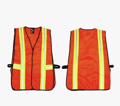 G & F Products High Visibility Reflective Safety Vest with Multi-Function Pocket