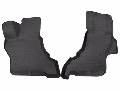 #ad #ad Husky Classic Style Floor Fit 97 25 E Series w Carpet Flooring Front Row 2pc Blk $89.99