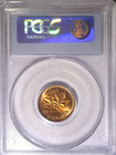 1947 Maple leaf PCGS MS64RD Canada Small One Cent - 1C - Old Blue Holder - Penny — photo 2
