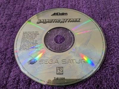 Galactic Attack (Sega Saturn) *DISC ONLY*