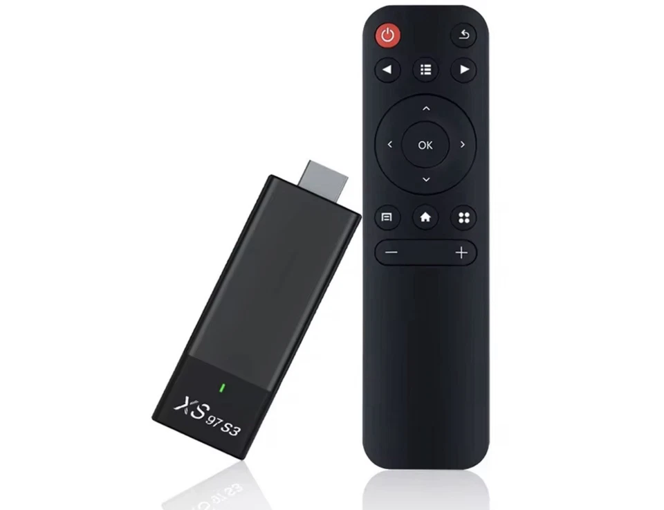 Stick Android Tv XS97 S3 – 4K, Android 10, Télécommande + Accessoires - Bild 2 von 3