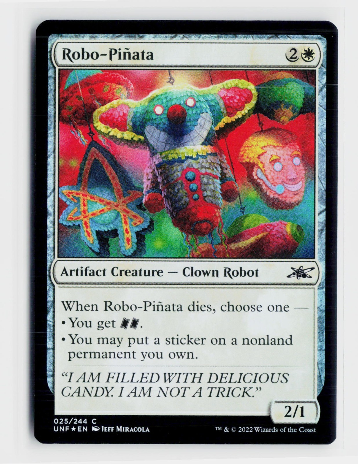 Robo-Pinata C Unfinity 25 NM FOIL