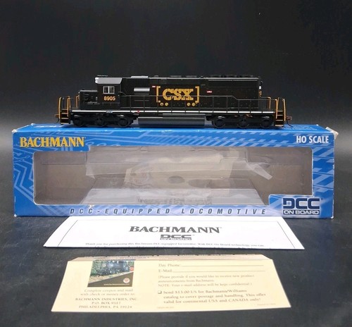 Locomotora diésel Bachmann EMD SD40-2 (DCC) CSX #8905 HTM No. 60917 | Condition: Used