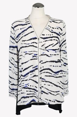 French Connection Damen Oberteil Gr. 34 (UK 8) Mehrfarbig Viskose Bluse Blouse