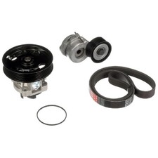 Wasserpumpe + Keilrippenriemensatz für Opel Meriva A X03 Tigra X04 | 24351587