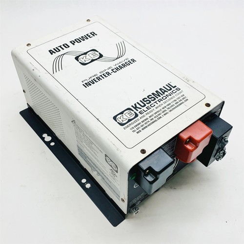 Kussmaul Power Inverter Charger 12VDC to 120VAC/1500W Sine Wave 091-263-12-1500