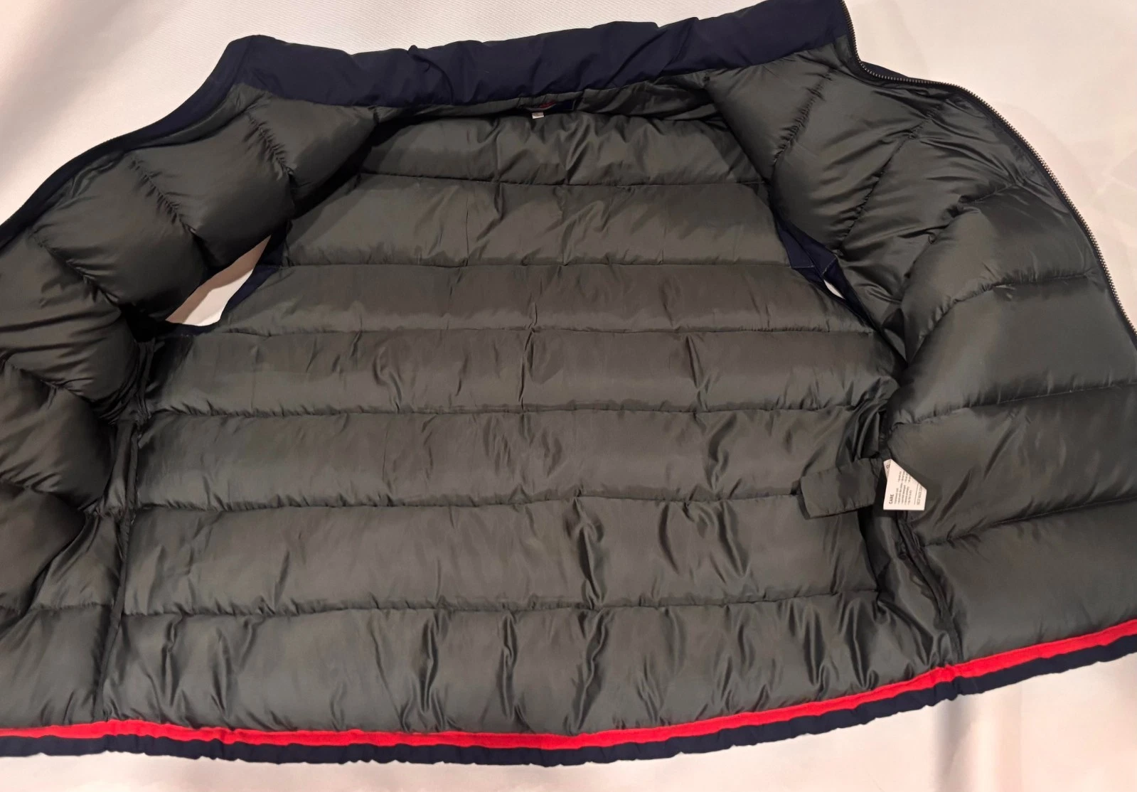 Best Made Co Vest Size L Large Navy Blue Quilted Puffer Full Zip Front Zipper image 6