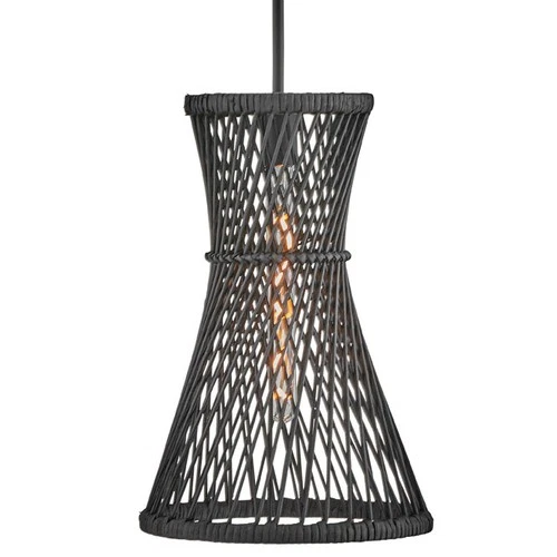 Hinkley Lighting 41267 Twyla 12"W Pendant - Black - Picture 1 of 3