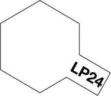 Tamiya Lacquer Mini LP24 Semi Gloss Clear 1/3 oz - Hobby and Model Lacquer