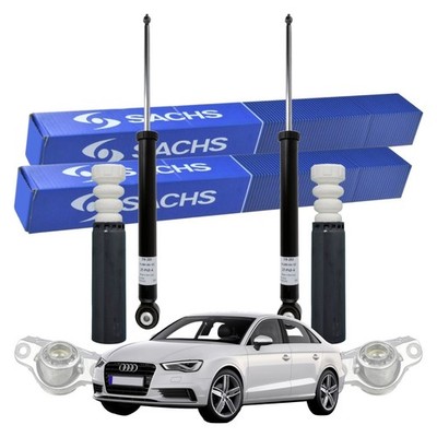 2x SACHS Stoßdämpfer satz hinten Audi A3 Sportback