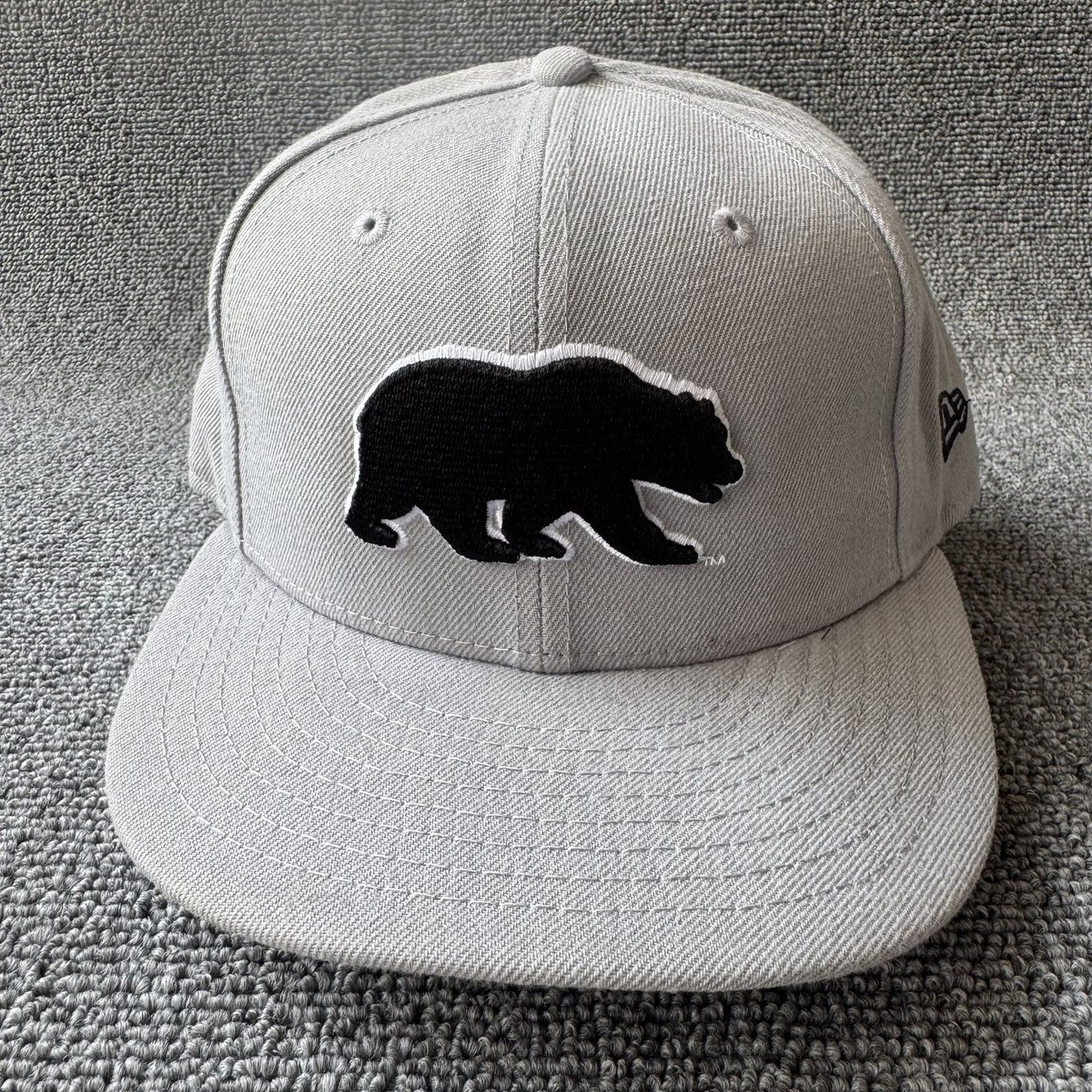 New Era Cal Bears 59FIFTY Fitted Grey Black 7 3 8 Cap