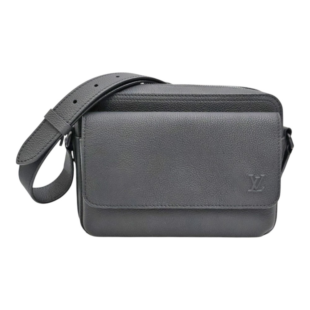 Louis Vuitton Boarding Messenger M15265 Calfskin Shoulder Bag Women's #KNB7458