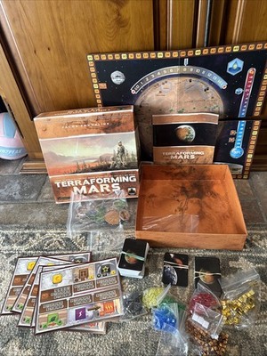Terraforming Mars Board Game Stronghold Games Complete Strategy Space Used 