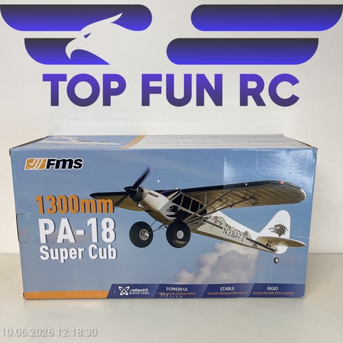 Fms Pa 18 Plug And Play Rc Airplane