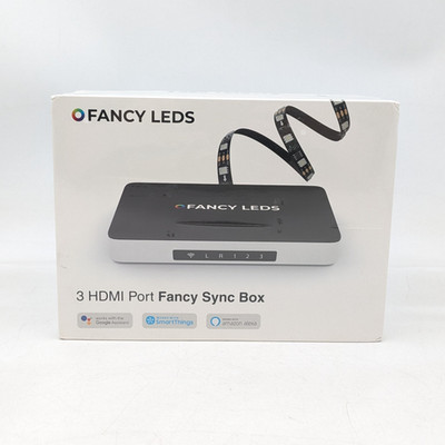 Fancy LEDS Fancy Sync Box 2.0 3 HDMI Port Backlighting 4K 60HZ HDR (FSB3P2.0)