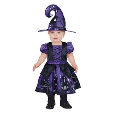 Costume Strega Viola 12/18 mesi