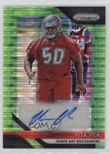 2018 Panini Prizm Rookie Auto Neon Green Pulsar Prizm Vita Vea #RA-VV Auto 3hd