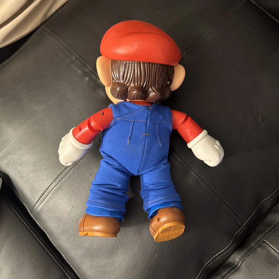 Nintendo It's Me Super Mario 12" pulgadas Talking Mario Big Figure 2020 Jakks -Funciona Foto 2 de 4