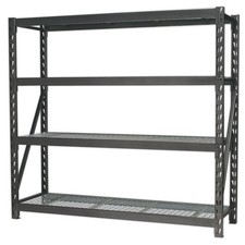 Image of Sealey Heavy Duty Racking Unit with 4 Mesh Shelves 800Kg Capacity Per Level