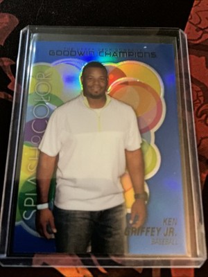 Ken Griffey Jr. 2023 Upper Deck Goodwin Champions Splash of Color Rainbow Blue