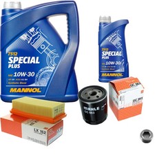 MAHLE Inspection Set 6 L MANNOL Special Plus 10W-30 Pour Fiat Panda 750 1000