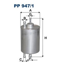 Kraftstofffilter für Mercedes S-Klasse C215 W220 SL R129 R230 SLK R170 | 243341
