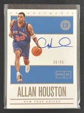 2019-20 Panini Encased Allan Houston #EN-AHS Endorsements /99 Auto Knicks