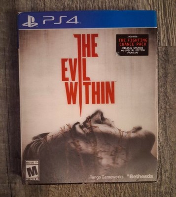 The Evil Within PS4 Special Edition Lenticular Slipcover Complete