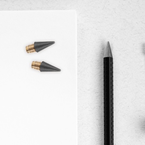 25 Pcs Aucune Recharge De Crayon À Aiguiser Étudiant Têtes Sans Encre - Afbeelding 8 van 12