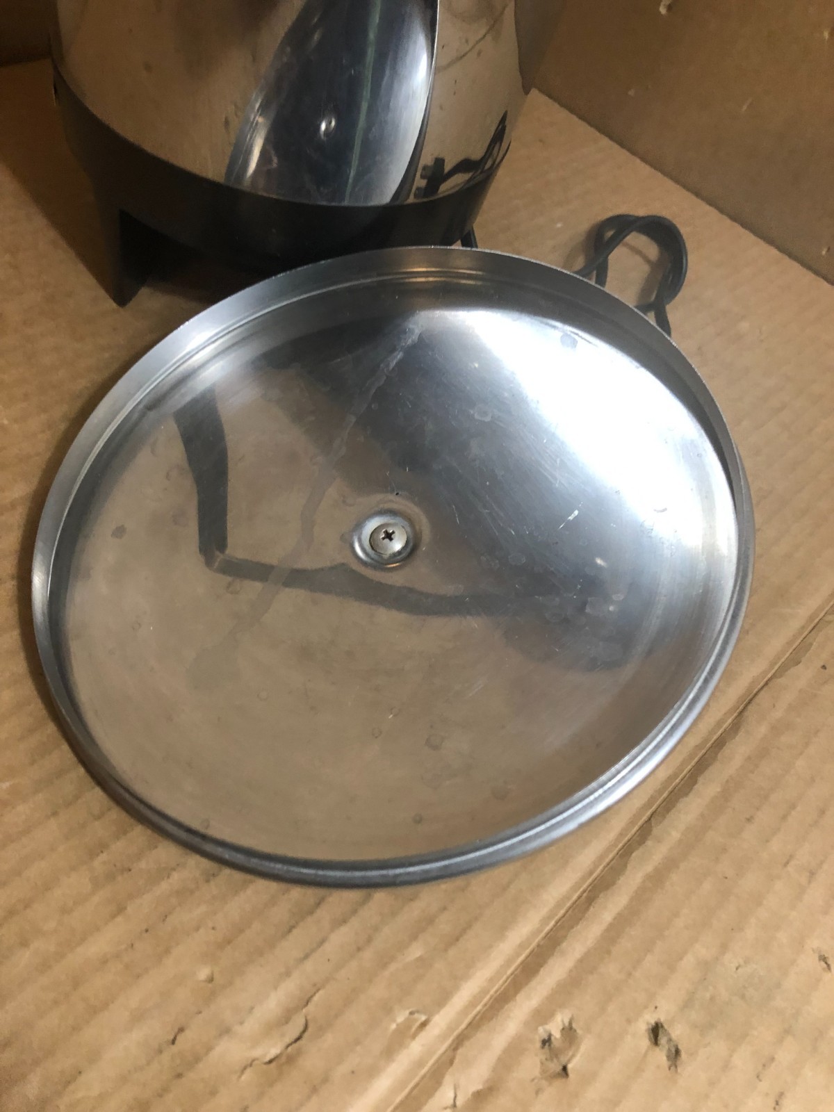 Kenmore Stainless Percolator Coffee Pot Vintage 874