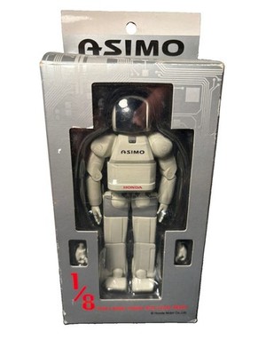 Honda ASIMO 1/8 Scale Action Figure Robot with Box Rare Retro Japan never open!