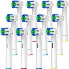 Replacement Toothbrush Heads Compatible with Oral B Braun, 12 Pcs Professional E