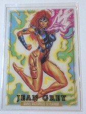 JEAN GREY Marvel Masterpieces '92 Platinum #46 Clear Cut