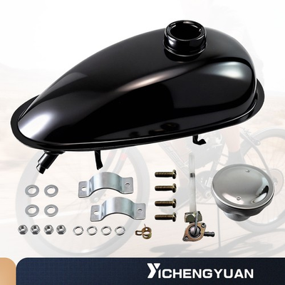 #ad 4L Gas Fuel Petrol Tank fit 49cc 60cc 80cc Motorized Bicycle Bike $38.99