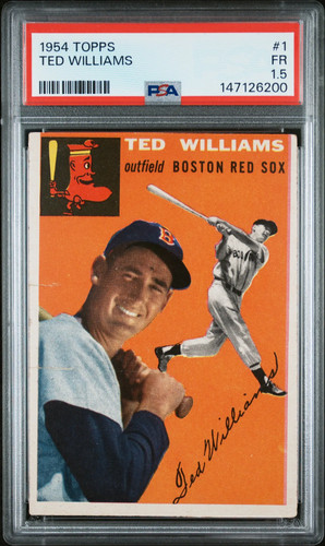 1954 Topps #1 - Ted Williams HOF PSA 1.5 FR