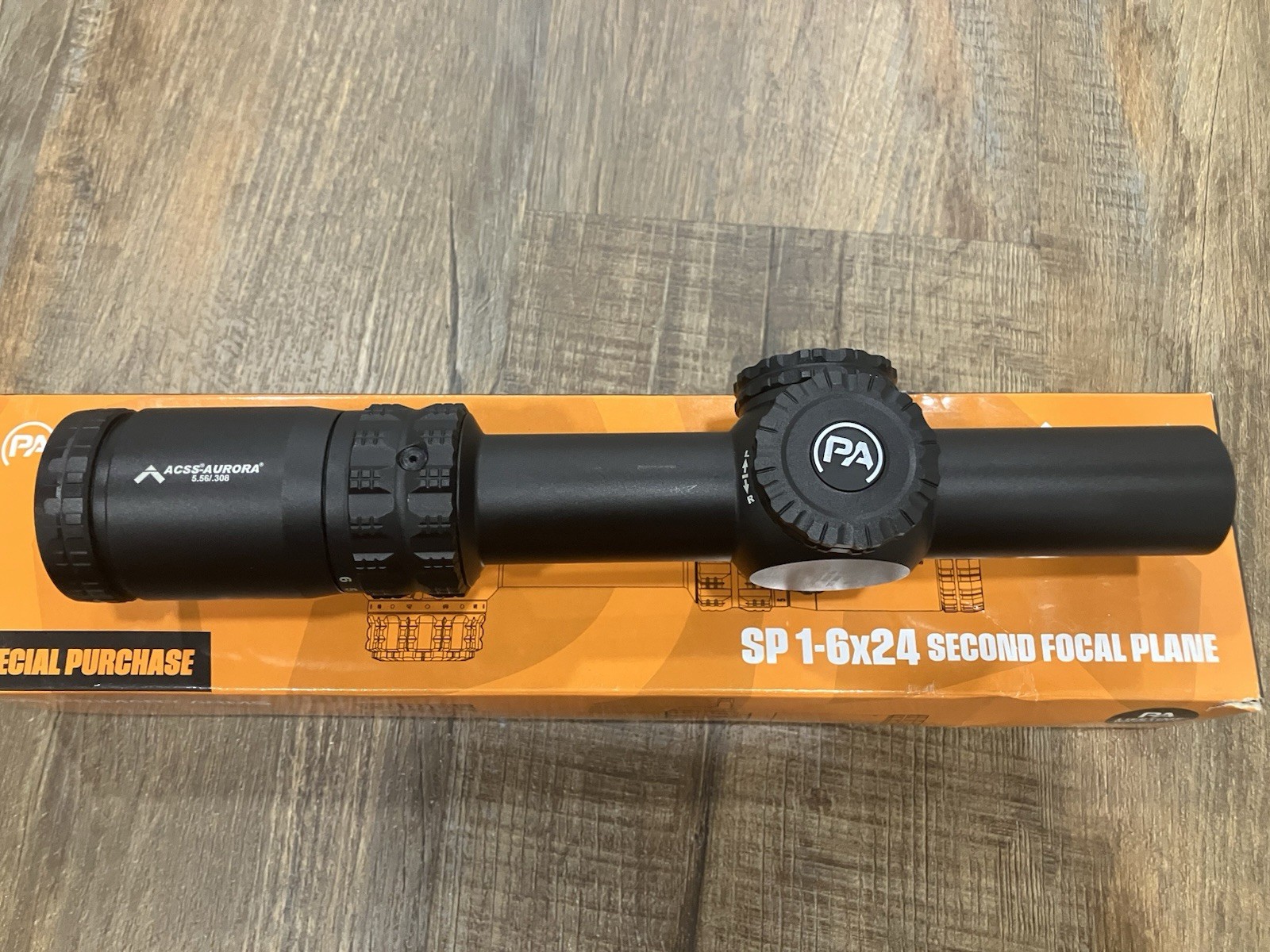 Primary Arms Special Purchase 1-6x24mm SFP - ACSS Aurora 5.56/.308 - Rifle Scope