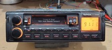 Old School Vintage Car Stereo Targa Cassette Model R-640a Fully Working Old School Vintage Car Stereo Targa Cassette Model R-640a Fully Working