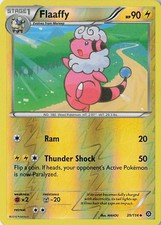 Flaaffy Uncommon XY - Steam Siege 39/114 MP Reverse Holofoil LP-MP