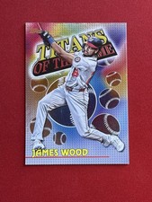 James Wood Titans Of The Game Foil 2026 Topps Series 1 Baseball TOG-15 Nationals