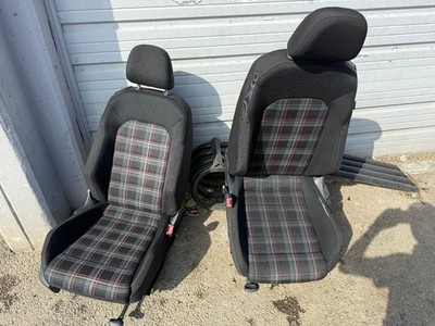 2016 Original Volkswagen Golf GTI Front Left and Right Seats