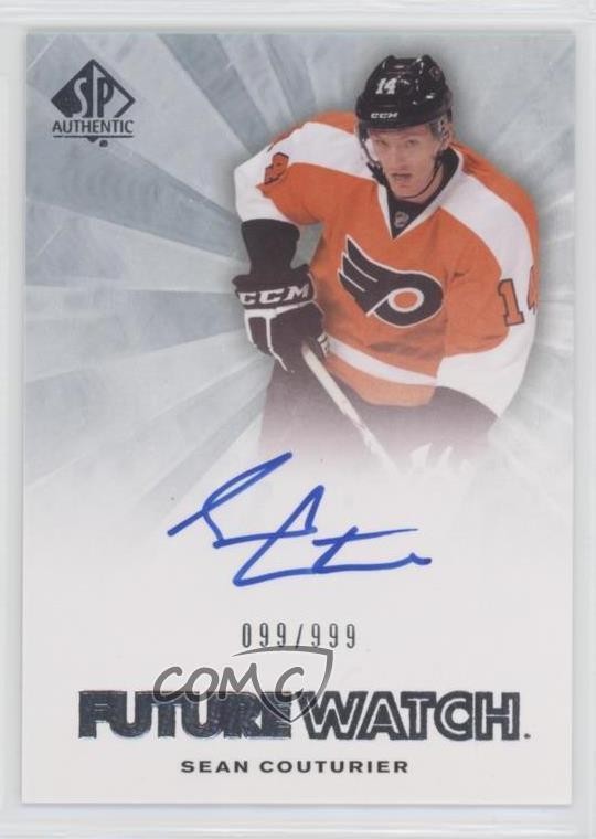 2011-12 SP Authentic Auto Future Watch 99/999 Sean Couturier #246 Auto 2o7