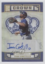 2022 Panini Capstone Crown Holo Gold 7/25 Ivan Castillo #C-IC Auto 10t9