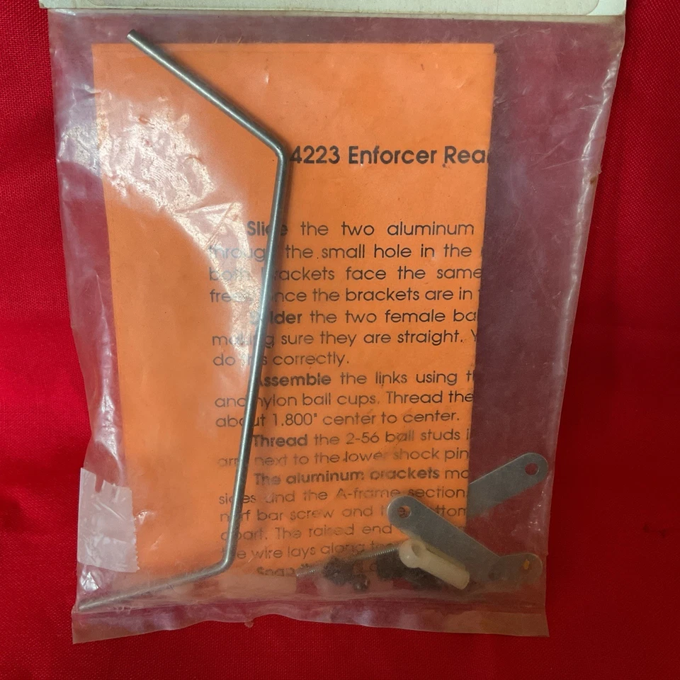 Kit de barra estabilizadora trasera Enforcer 4223 personalizado funciona para coches de radiocontrol Foto 4 de 4