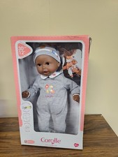 Corolle B b  Calin Marius - 12" Soft Boy Baby Doll with Vanilla Scent, Grey Hat