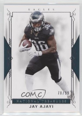 2017 Panini National Treasures 78/99 Jay Ajayi #49 0im