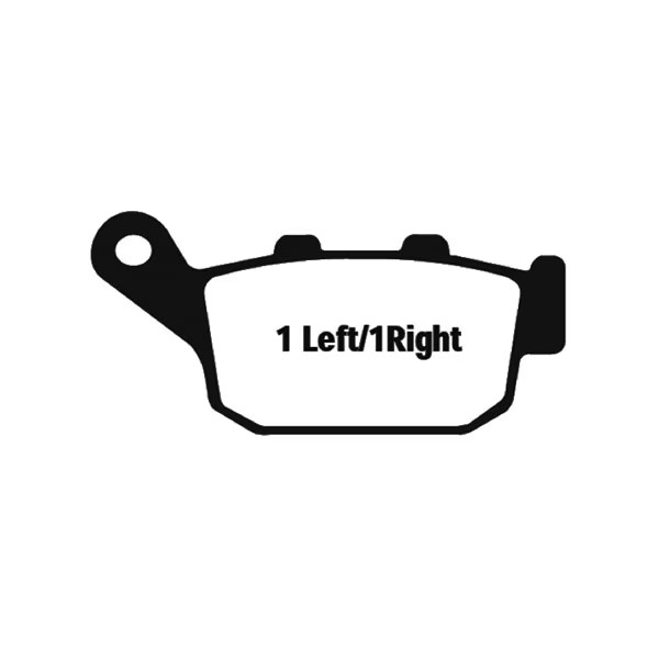 EBC Semi-Sintered Touring V Brake Pads - FA140V