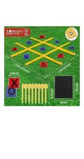 Giant Tic Tac Toe Outdoor Game comes with 10 bean bags, large outdoor