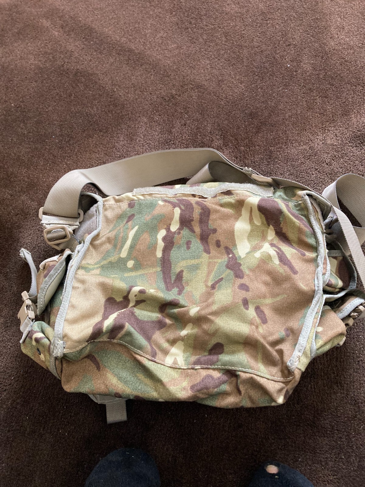 Original British Ex Army MTP Camouflage Ammunition Grab Bag Pack/ Field