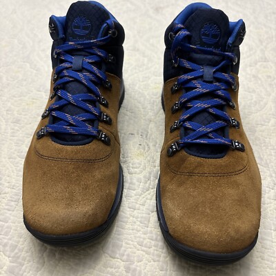 Timberland Sensorflex Navy Canvas Chukka Boots 8.5 s-l400.jpg main image 4